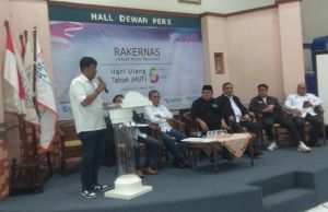 Sampaikan Pandangan Umum di Rakernas SMSI Pusat, Mukhtadi: SMSI Jambi Sedang Baik-baik Saja