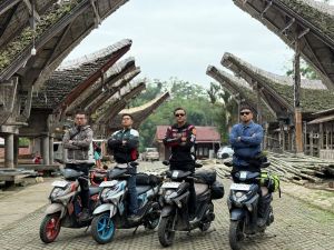 Yamaha Gear Ultima Tuntaskan Etape Perdana Celebes Expedition